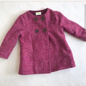 2T Burgundy Peacoat